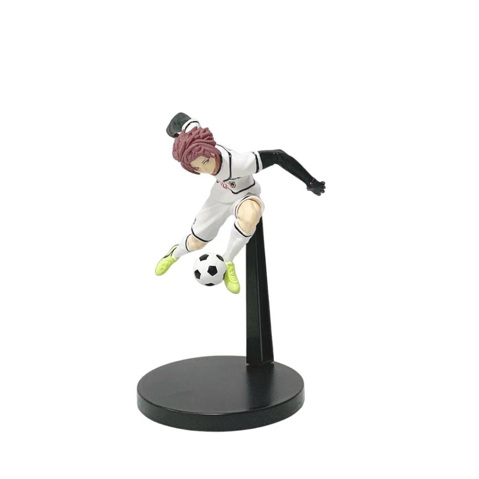 Anime BLUE LOCK Football Figures Isagi Yoichi Chigiri Hyoma Nagi Seishiro Mikage Reo Action Figure PVC Desktop Model Plaything Presents