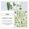 6Sheet Summer Fruit Nail Stickers Decals  For  Self-Adhesive  Nail Art Stickers For Gel Polish  DIY Nail Art Decorat
