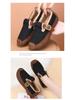 2025 Winter Fashion Women's Fleece-Lined Non-Slip Flat Shoes