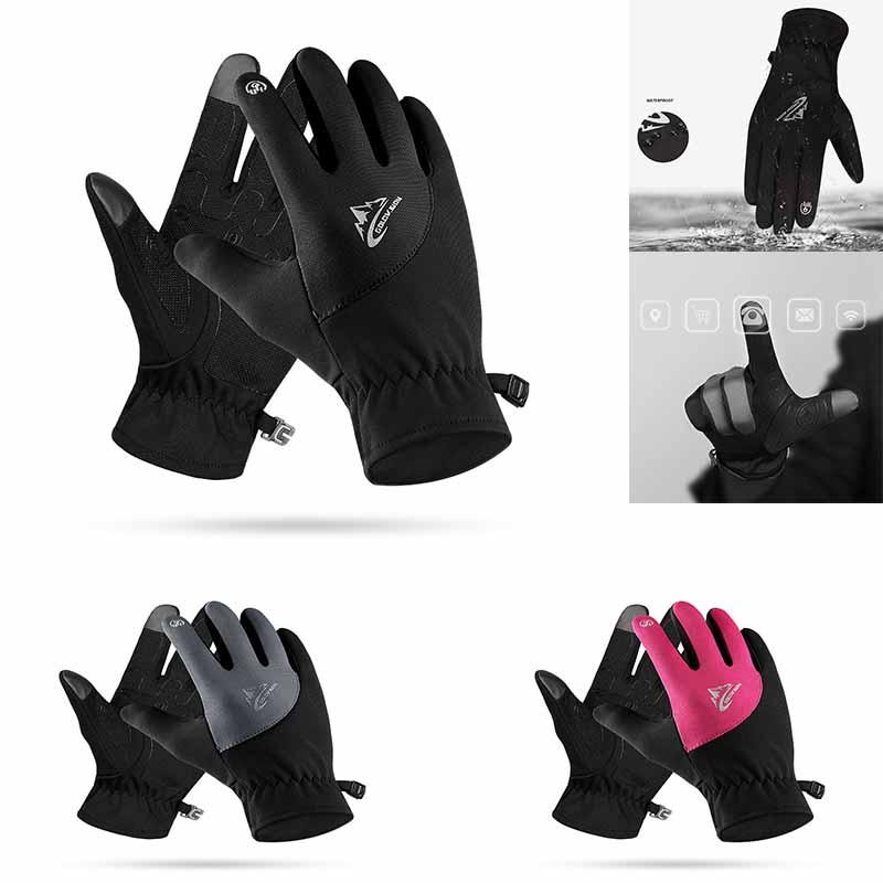 Quality Men Women Winter Thermal Touch Screen Gloves Waterproof Ski Gloves**