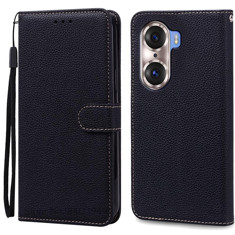 For Honor 60 Pro Case Honor 60 Case Silicone Soft Leather Flip Case For Honor 60 Pro Wallet Cover Phone Fundas Coque