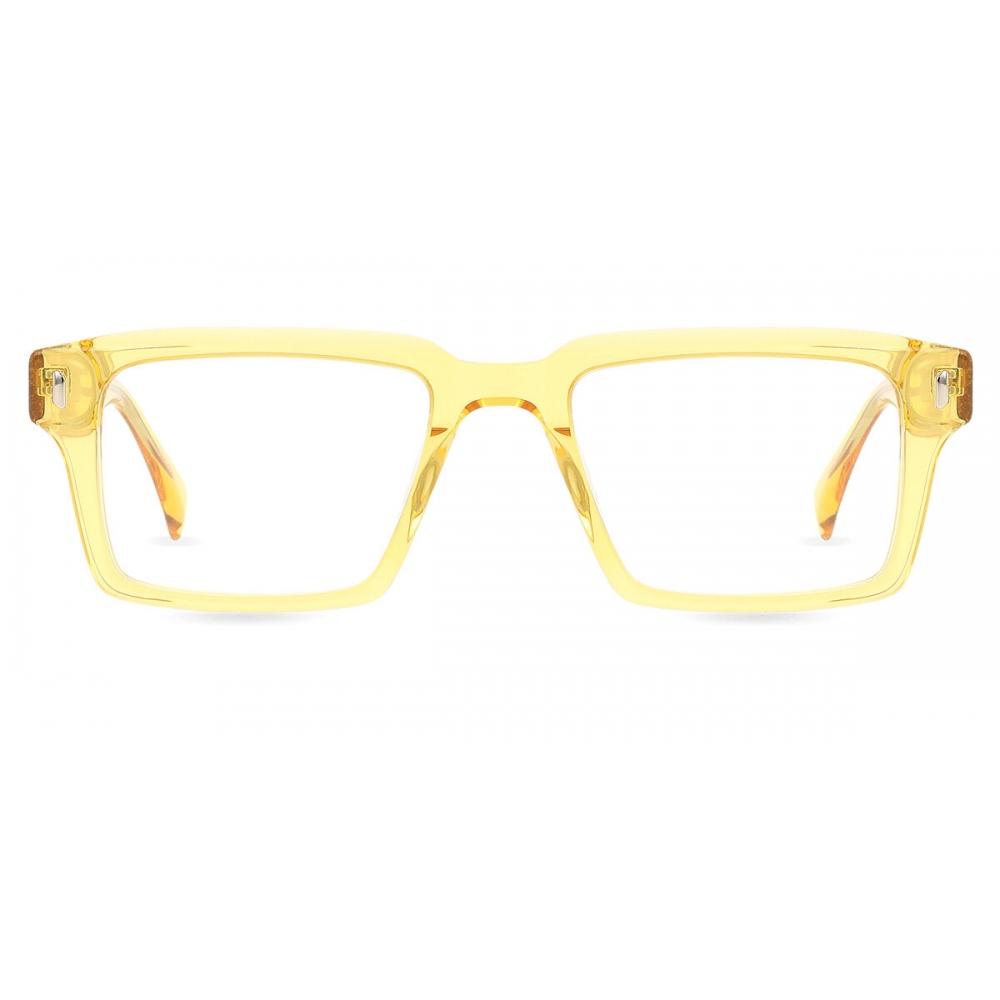 Full Rim Square Transparent Yellow Smartbuy Collection Sunkiss 94390 C2 Fashion Unisex Eyeglasses
