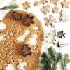 6Pcs/Set Christmas Cookie Cutter Gingerbread Xmas Tree Mold Christmas Cake Decoration Tool Navidad Gift DIY Baking Biscuit Mould
