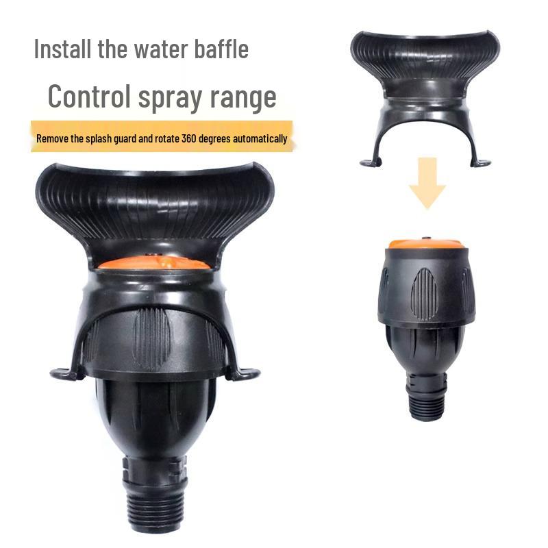 Adjustable 180° Alloy Rocker Arm Sprinkler for Garden & Lawn Irrigation