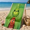 Christmas Comfort Beach Towel, Microfiber Beach Towel, Perfect For Pool, Beach, Travel, Home Decor Beach Party Fan Gifts