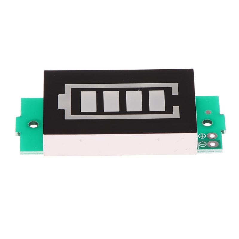 4.2V Display Electric Vehicle Battery Power Tester Li-Ion 1-8S 1S/2S/3S/4S Single 3.7V Lithium Battery Capacity Indicator Tester