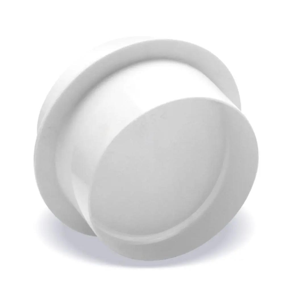 80-150mm PVC Round Pipe Draft Blocker Backdraft Damper One Way Ventilation Fan Air Duct Check Valve Kitchen Ventilation Grill