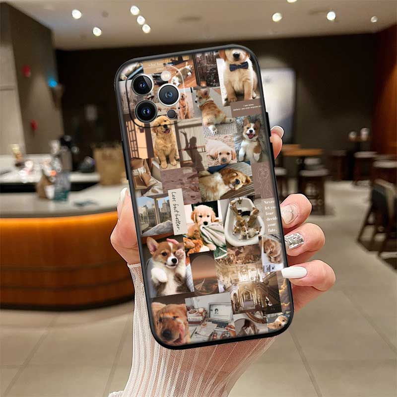 RE20 Niedlicher Corgi Hund Neue High-End Hülle Handyhülle für Redmi Note 8 9 Pro Max 9S 9T 9C NFC 8T 8A 10A A4