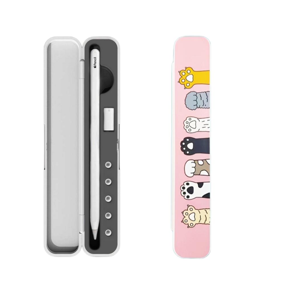 Cartoon Cat Claw for Apple Pencil 2 1 Pen Box Pencil 1st and 2nd Generation Capacitor Pen Tip Sleeve Adapter Accessories Pen Box