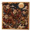 DIY Decorative Wall Ornaments Christmas Faux Pearl Art Kit, Rhinestone Painting 8" X 8", Cartoon Kits for Kids Snowman Animal Diamond Craft