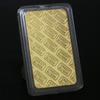 Swiss Gold Bar Foreign Commemorative Coins - Gilded and Square Designs