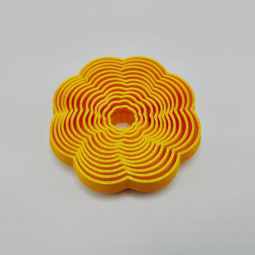 3D Flower Decompression Toy and Educational Desk Ornament