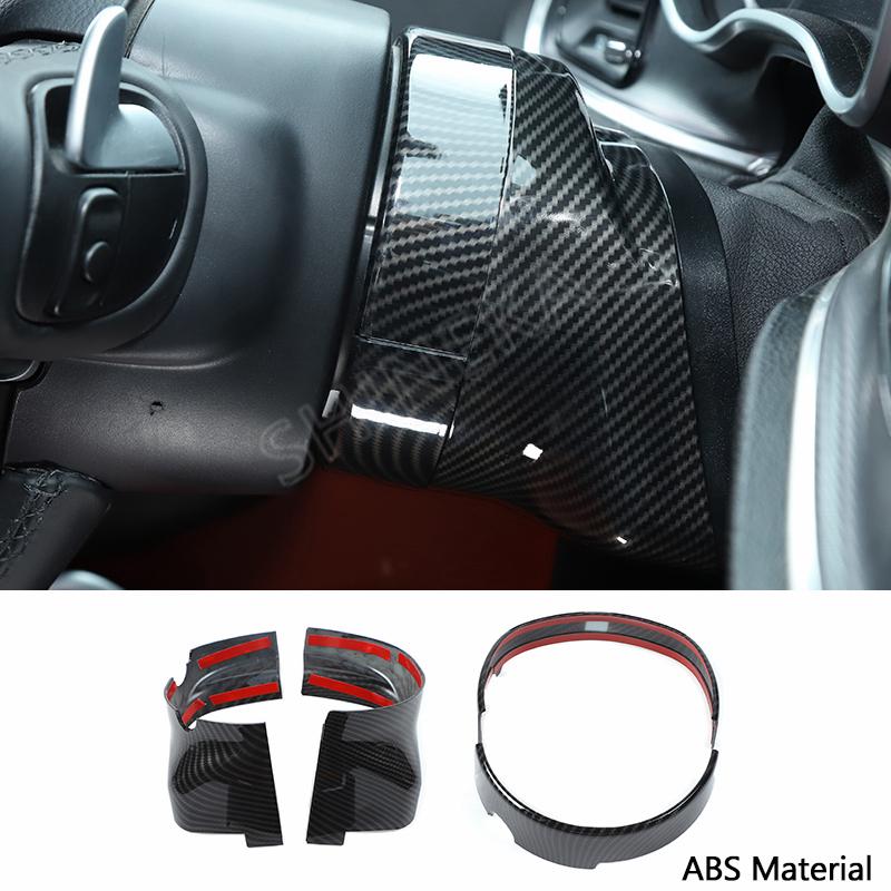 SHINEKA Carbon Fiber Stickers For Jeep Grand Cherokee Car Interior Decoration Cover Accessories For Jeep Grand Cherokee