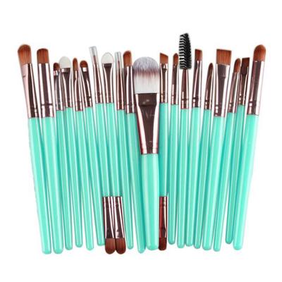 20 Pcs Makeup Brush Set Tools Make-up Toiletry Kit Wool Make Up Brush Set RG