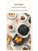 Midea KZE459X9BD Smart Air Fryer Oven - Large Capacity, No-Flip Electric Fryer All-in-One