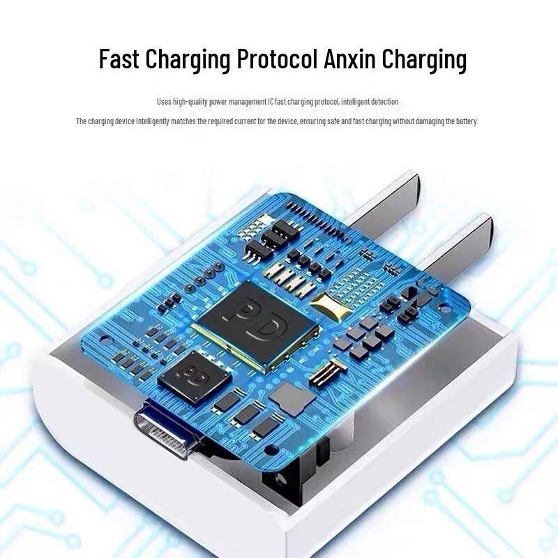 PD30W Fast Charger for Apple 14/15/16 Phones, 3C Certified, PD Charging Head