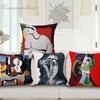 Gloednieuwe Abstracte Klassieke Picasso Portret Schilderij Kussensloop Linnen Decoratieve Kunst Sierkussens Bank Bank Stoelkussens