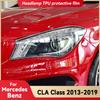 Για Mercedes Benz CLA Class 2013-2019 Αυτοκίνητο Φανάρι Εμπρός Διαφανής Μεμβράνη Προστασίας TPU Αλλαγή Χρώματος Φώτων Εμπρός Αξεσουάρ