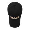 Men Embroidered Letter Baseball Cap Women Black Cap Spring Summer Ponytail Panama Cap Snapback Hat Sun Visor Hats Fishing Hat Peak Cap