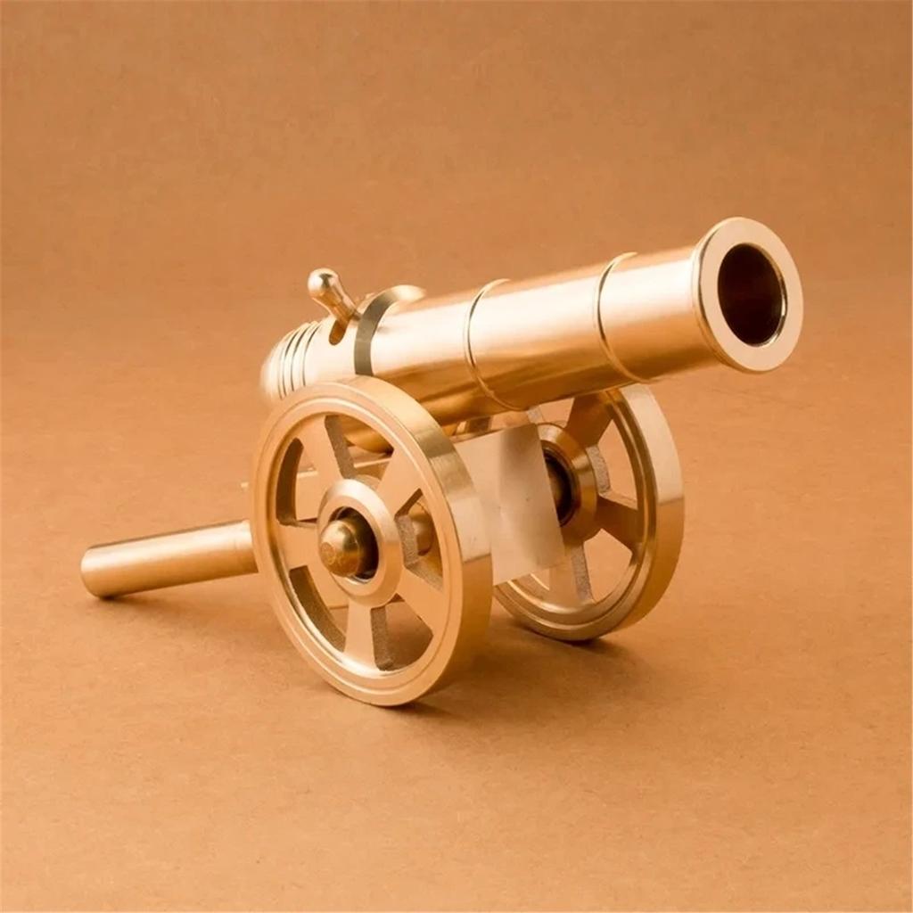 Home Brass Cannon Military Cannon Model Military Souvenir Room Feng Shui Gift Decoration Home Office Crafts