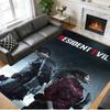 Crystal Velvet Rug Soft Non Slip Indoor Floor Mat Home DecorResident Evil