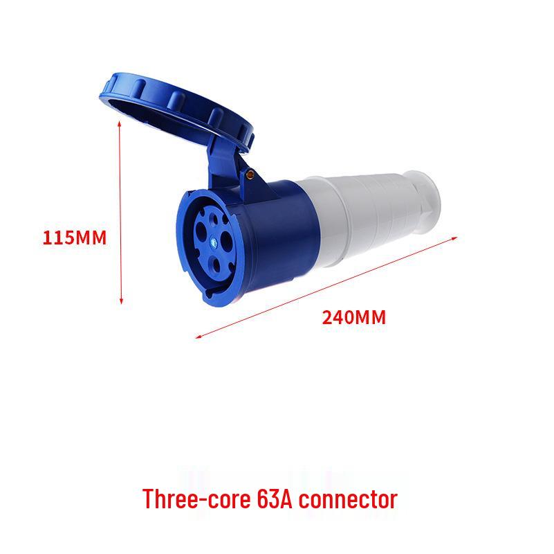 16/32A Waterproof Industrial Plug & Socket - Surface/Flush Mounted Aviation Connector