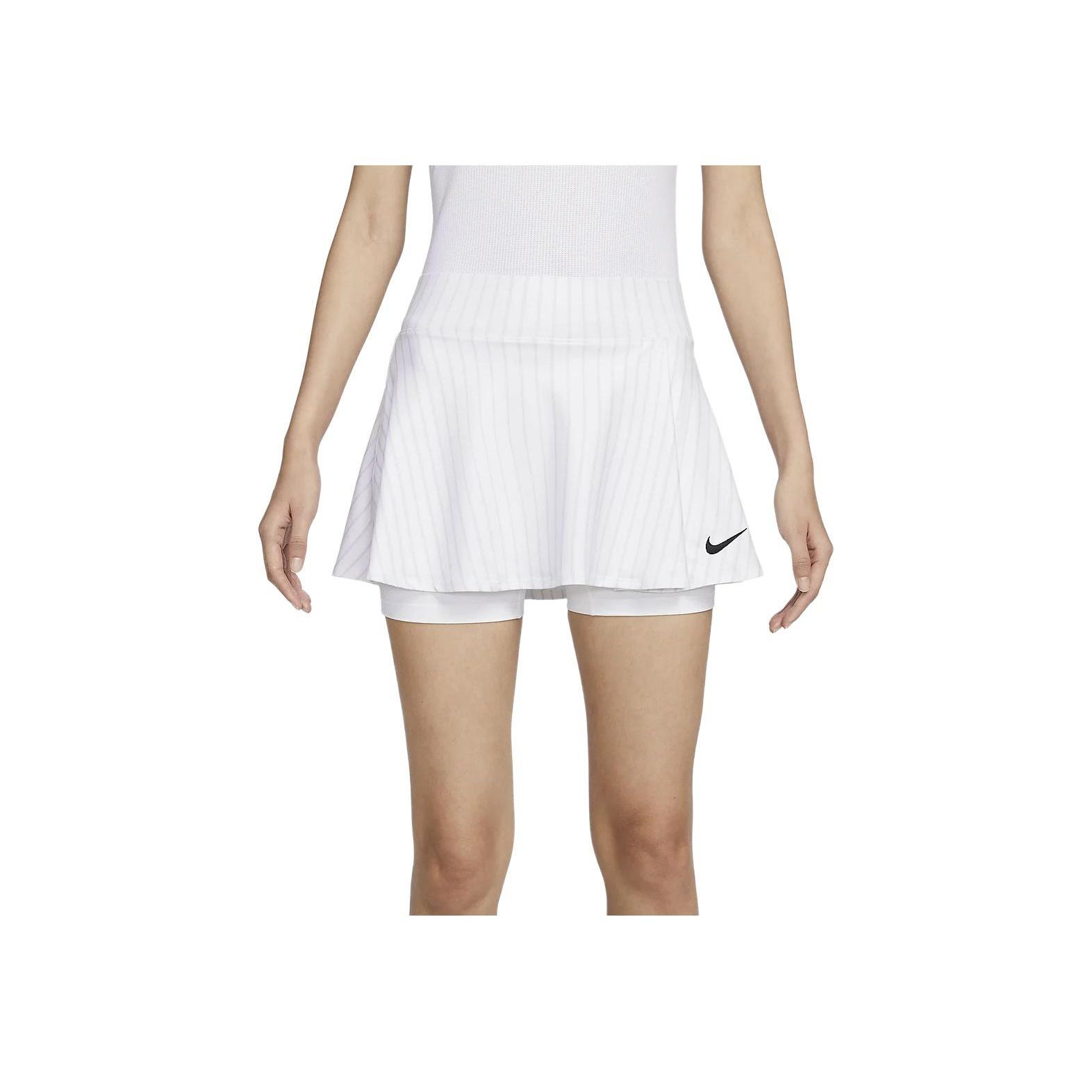 

Nike Court Victory Dri-FIT Striped Quick-Dry Printed Vintage Tennis Skirt Women Skirts White FD5583-100 XL