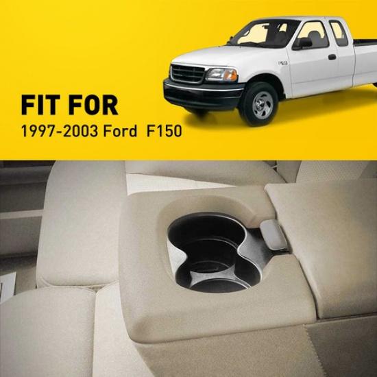 Center Console Cup Holder Pad Replacement Fit Ford F150 1997-2003 Truck Parts EV