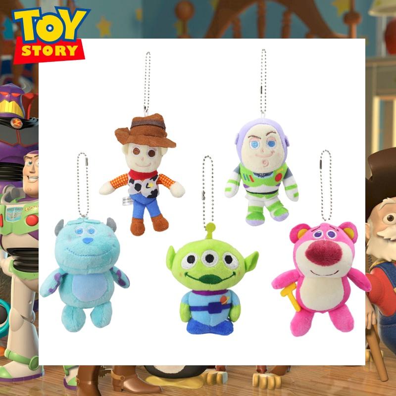 Bass Lightyear Woody Strawberry Bear Three-eyed Monster Plush Toy Pendant Decor