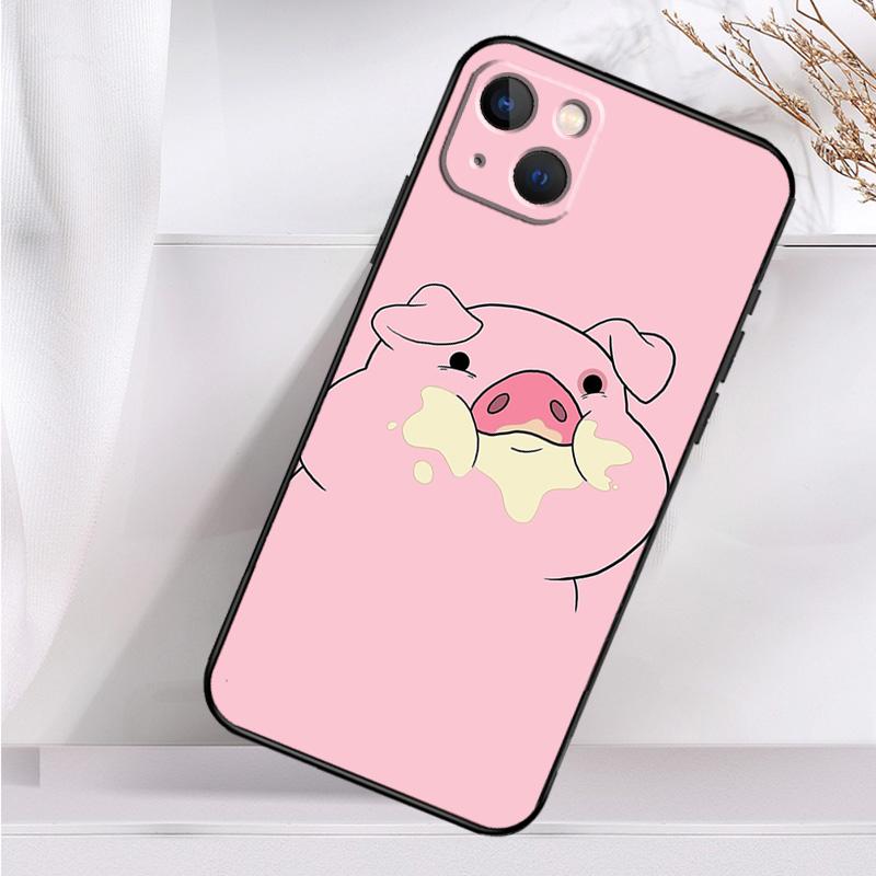 Cartoon Pig Shockproof Case For iPhone 17 16 Pro Max 11 14 15 Plus 12 13 Mini 16e 17 Air Phone Cover