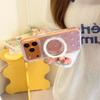 Gold & Silver Star 360° Rotating Phone Case Holder for iPhone 16/15p/17 Pro Max