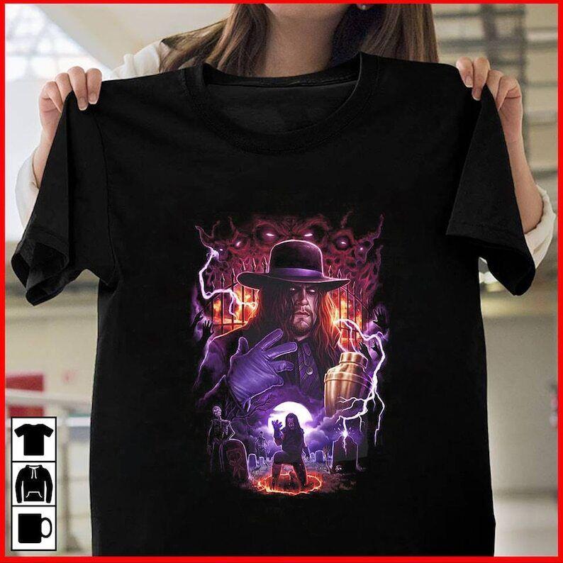 Undertaker Hell s Gate Shirt, Undertaker Vintage Shirt, Undertaker Tee Unisex T-Shirt XXXXL