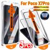 1-3Pack 9H Tempered Glass for Xiaomi Poco X7 Pro 5G Easy To Install Screen Protectors HD Clear Anti-Scratch Protective Films