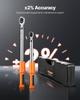 Digital Torque Wrench Set 2 Pieces 1/2 3/8 Inch Drive 72-Tooth Electronic