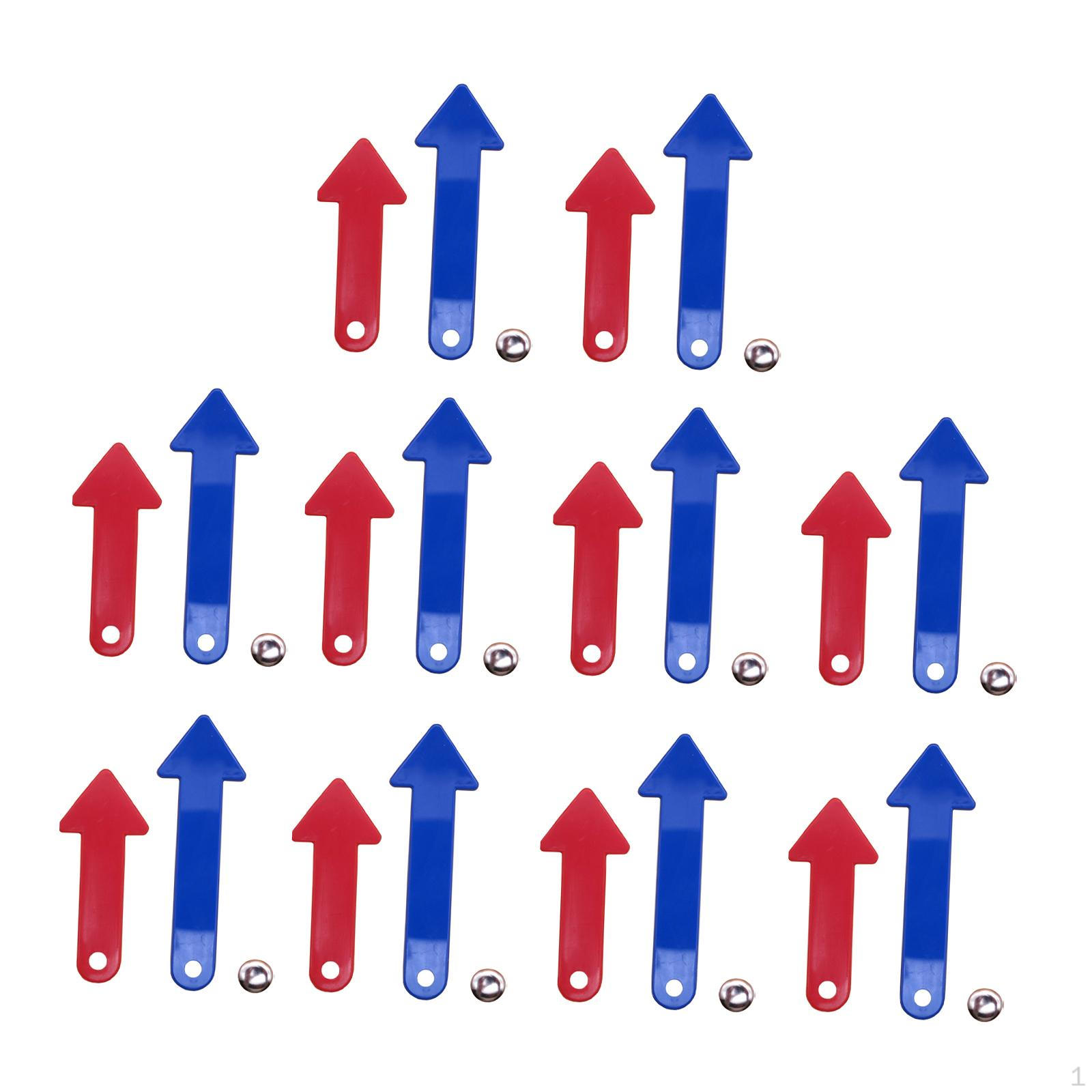 

10 Наборов Стрелок Часов - Набор для Изучения Времени Образовательные Инструменты Сделаны из ПП и Железа Подходят для Style A