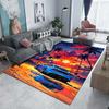 1PC Cars in The Sunset Printed Carpet for Living Room Bedroom Bedside Bathroom Floor Mat Area Rugged Sofa Mat Home Decor
