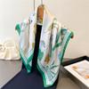 Luxury Fashion 70cm Square Scarves Women's Silk Scarf Spring and Summer Bandana Small Neckties Hairbands Foulard Shawl