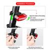Bicycle Taillight MTB Red Bike Rear Light USB Rechargeable LED Cycling Bike Warning Light Mountain Bicycle Lamp