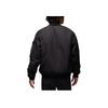 Jordan Solid Color Logo Embroidered Side Pocket Baseball Collar Full Zip Jacket Men Jackets Black FB7317-010