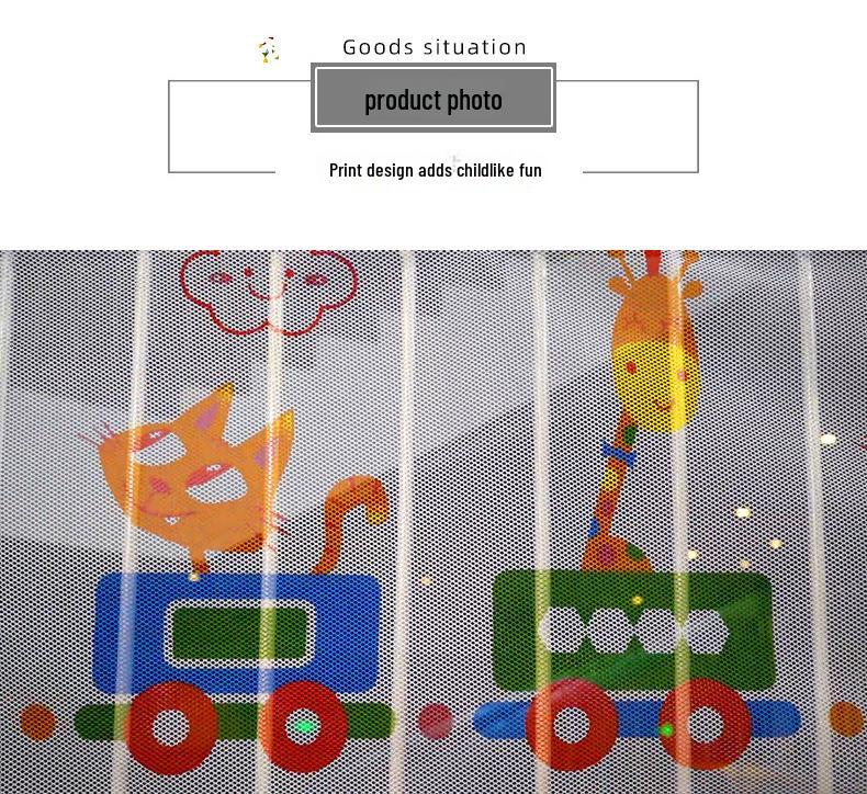 Thickened Safety Rope Net for Balcony & Stairs - Colorful Child Protection Net (2m X 3m)