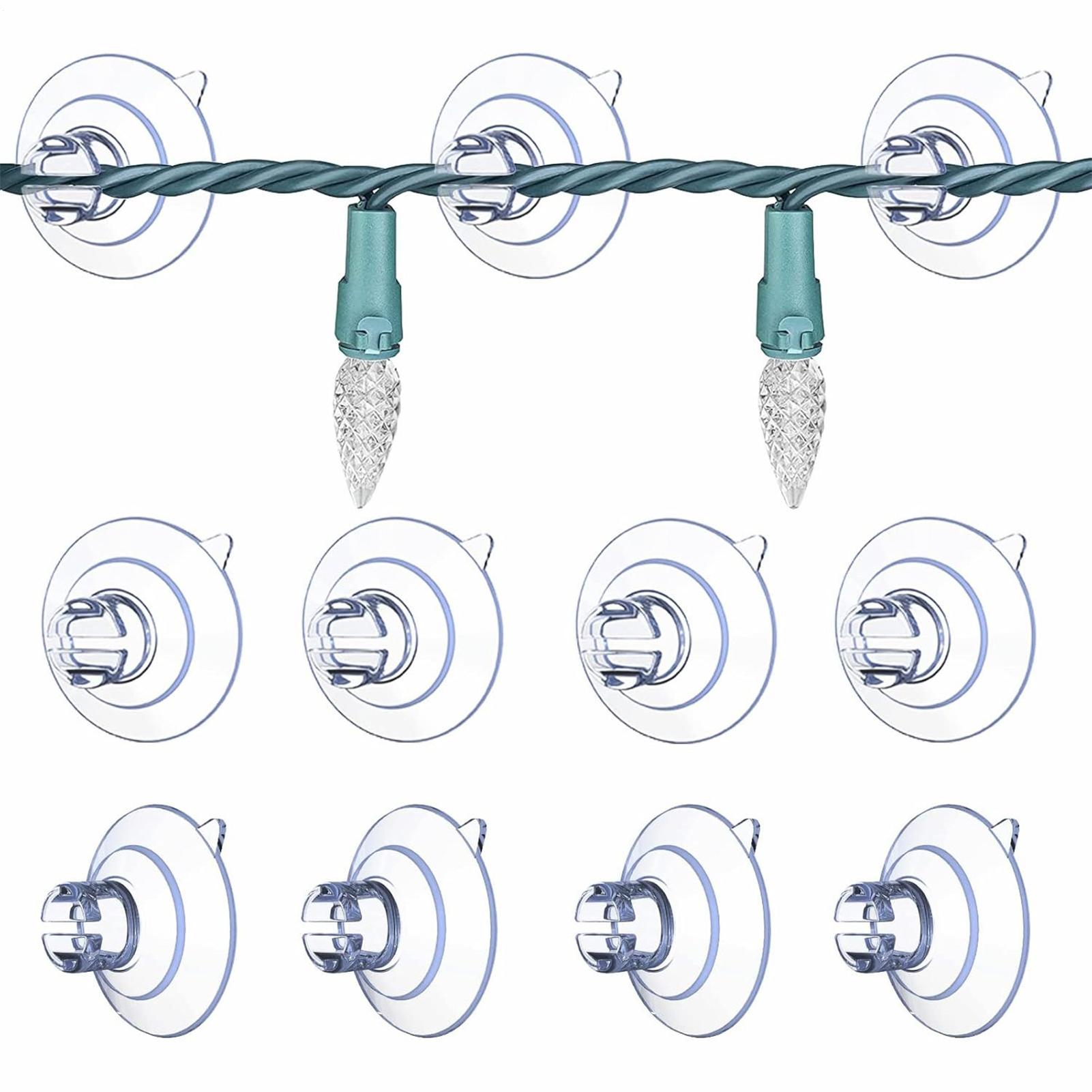 String Lights Suction Cups Multipurpose String Lights Suction Cups 30X Holiday Wreath Suction Cups Glass Window Suction Cups China Mainland