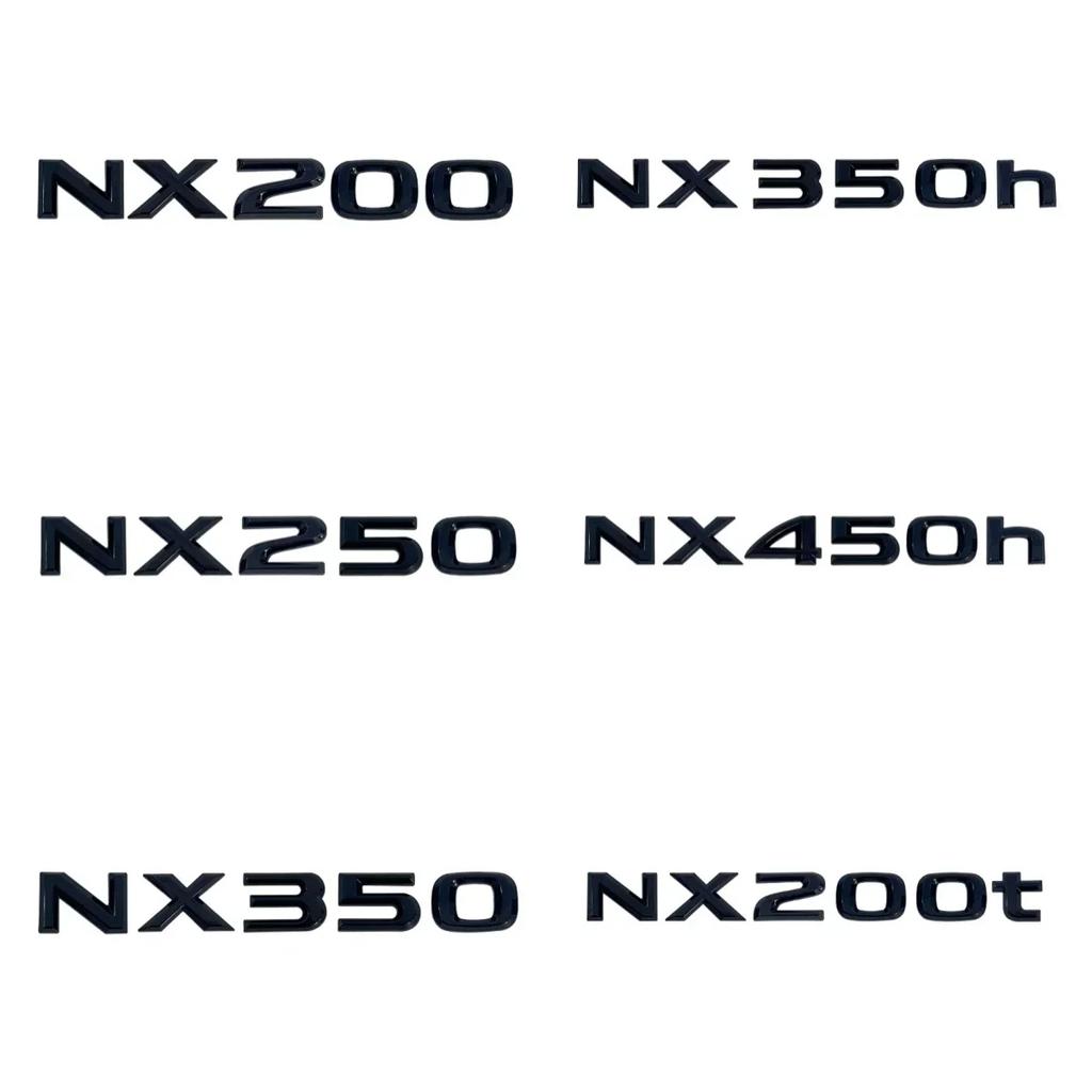 For Lexus NX series tail badge decorative  letter stickers Suitable