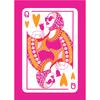 Queen of Hearts Wall Art Print Colorful Playing Card Poster Maximalist Card  Dopamine Queen Illustration Canvas Painting