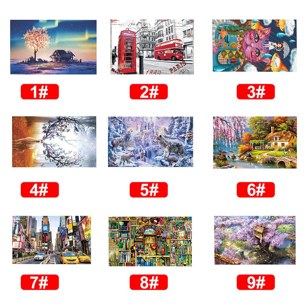 Puzzles 1000 Piece Jigsaw Puzzles for Adults Kids Classic Family Puzzle