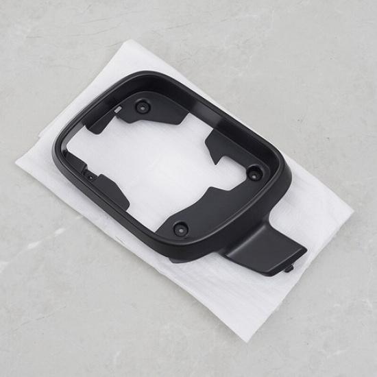 Black Rearview Mirror Exterior Wing Housing Trim Frame For Ford Explorer 2011-19