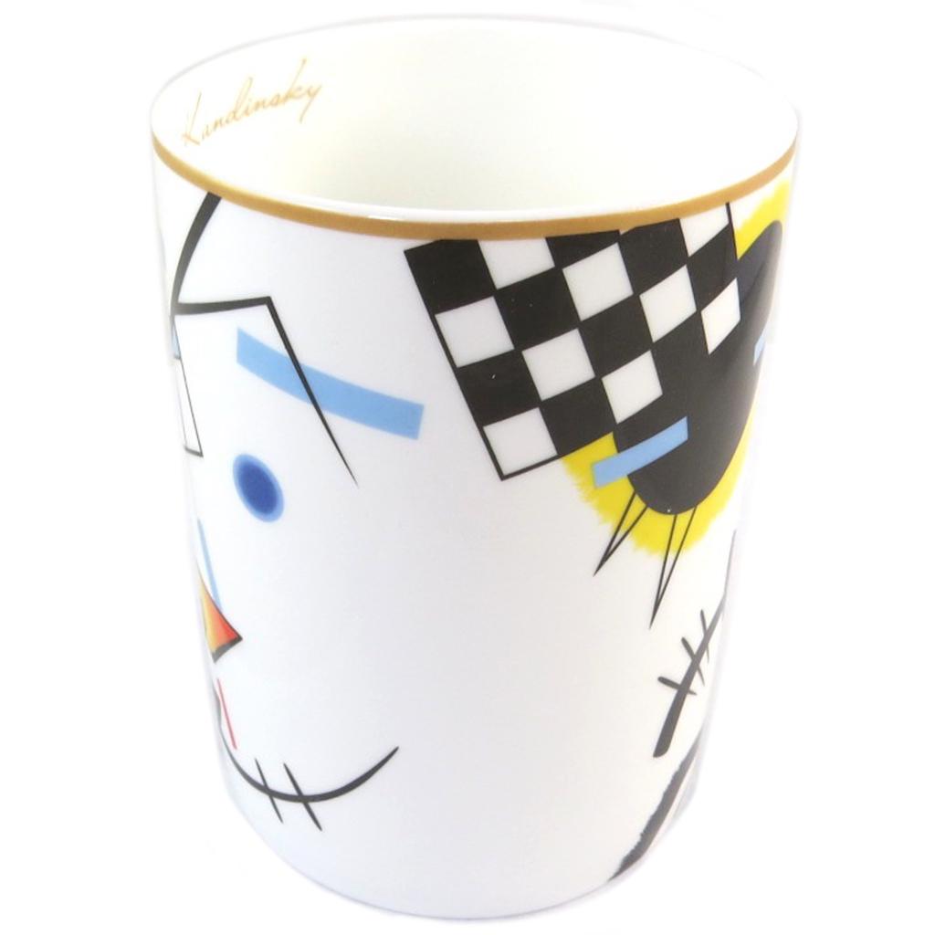 Les Trésors De Lily [Q0234] - Porcelain Mug 'Wassily Kandinsky' - 11x8 Cm (40 Cl)