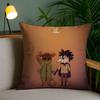 Little Nightmares Anime Game Pillow Case Anti-Dustmite Pillowcase Invisible Zipper Silky Short Plush Sofa Cushion Cover
