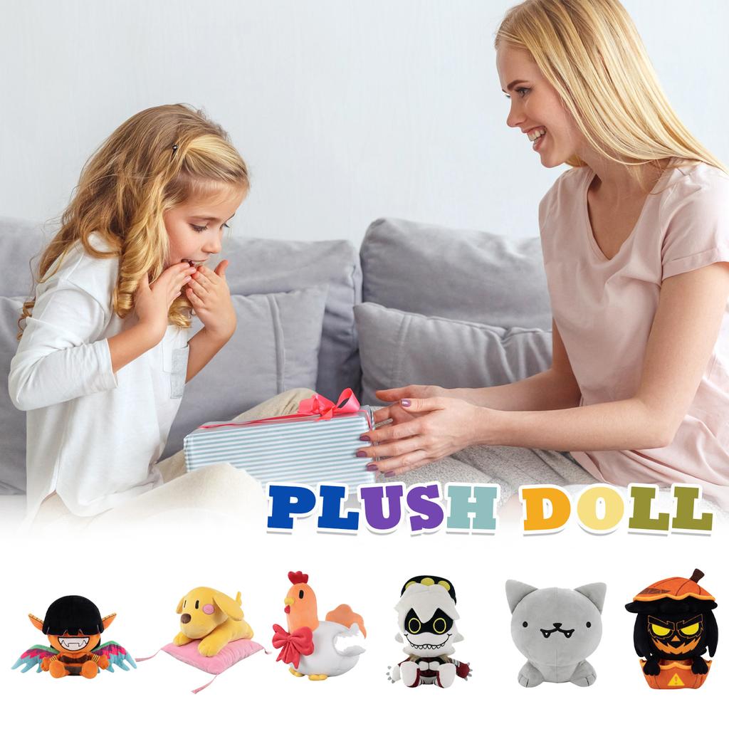 Plush Doll, Toy Gift, Cartoon , Children's Rag Doll, Children's Gift Pillow