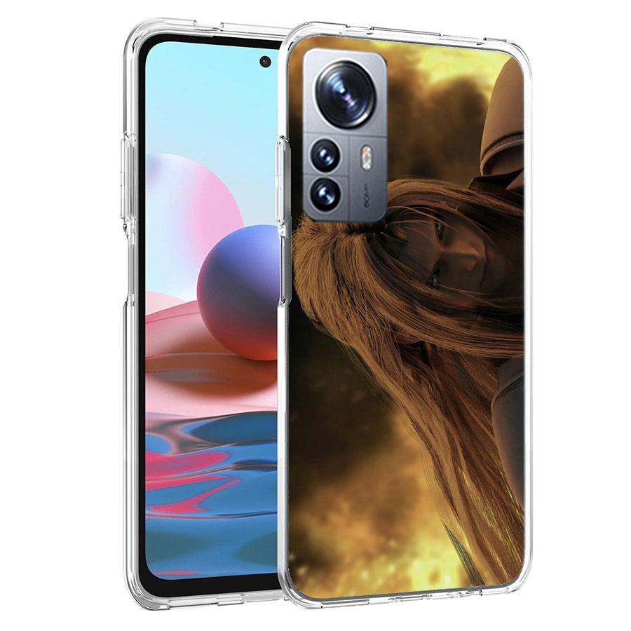 Anime FINAL FANTASY 7 BloodyBeni Phone Case For Redmi Note 13 Pro Plus 14 Pro+ 12S 12 11S 11T 11E 11 10S 10 9S 9 Xiaomi Capa TPU
