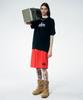 SCULPTOR Symbol Logo Mesh Shorts Poppy